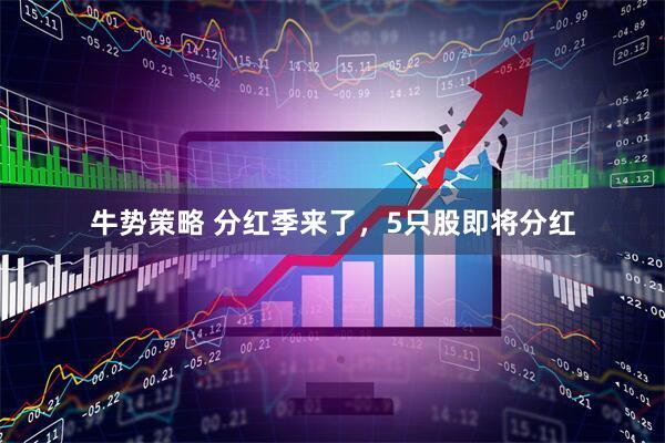 牛势策略 分红季来了，5只股即将分红